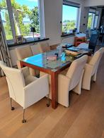 Tafel met stoelen, Ophalen, Gebruikt, 4 tot 6 stoelen