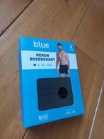 Blue Boxer 2-packs maat, beschikbar in M en L - nieuw, Kleding | Heren, Ophalen of Verzenden, Blauw, Boxer