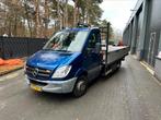 Mercedes-Benz 516cdi pickup pritsche openlaadbak Laadkraan, Auto's, Bestelauto's, Automaat, Euro 5, 4 cilinders, Blauw