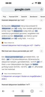 Gebruite dakpannen, Ophalen, Steen of Klei, 15 m² of meer, Dakpannen