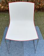 Arper 46 stoelen rood met wit, Ophalen, Overige materialen, Gebruikt, Twee