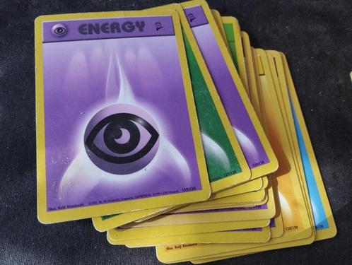 Pokemon - Base set 2 - Energy Cards, Hobby en Vrije tijd, Verzamelkaartspellen | Pokémon, Gebruikt, Meerdere kaarten, Ophalen of Verzenden