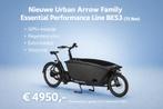 Nieuwe Urban Arrow Family Essential Performance Line €4950,-, Fietsen en Brommers, Fietsen | Bakfietsen, Ophalen, Nieuw, 3 kinderen
