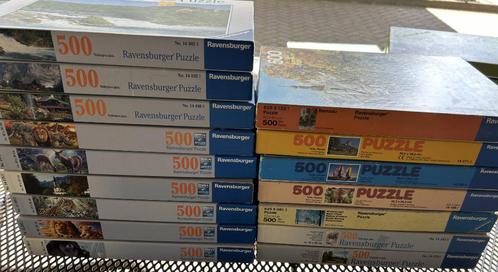 Ruim 50 legpuzzels, 200-1000 stukjes (ook met XL stukjes), Hobby en Vrije tijd, Denksport en Puzzels, Gebruikt, Legpuzzel, Ophalen