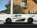 1:18 Koenigsegg Regera Pearl White Frontiart 1/399, Hobby en Vrije tijd, Modelauto's | 1:18, Overige merken, Auto, Ophalen of Verzenden