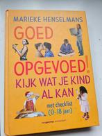 M. Henselmans - Goed opgevoed, Ophalen of Verzenden, Zo goed als nieuw, M. Henselmans