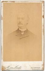 Foto - Fotograaf: M. van Hout Portret van een onbekende Man, Gebruikt, Foto, Ophalen of Verzenden, Voor 1940