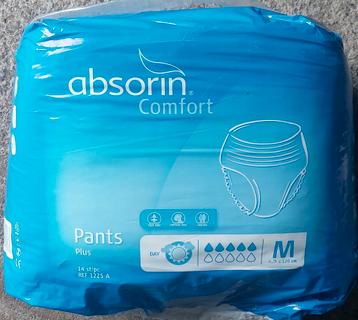 Absorin comfort pants maat M,14 st beschikbaar voor biedingen