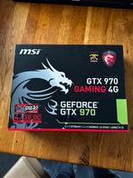MSI Geforce GTX 970 Gaming 4G, Computers en Software, Videokaarten, PCI-Express 3, GDDR5, Ophalen of Verzenden, Zo goed als nieuw