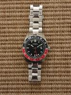 Men's Rotary GMT quartz watch, 42mm 'Pepsi' bezel, Sieraden, Tassen en Uiterlijk, Horloges | Heren, Overige merken, Staal, Gebruikt