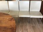Eetkamerstoelen, Huis en Inrichting, Stoelen, Ophalen, Gebruikt, Overige kleuren, Metaal