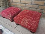 Vintage voetenbankjes, Antiek en Kunst, Antiek | Meubels | Stoelen en Banken, Ophalen