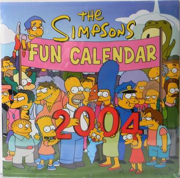 The Simpsons Fun Calendar 2004 beschikbaar voor biedingen