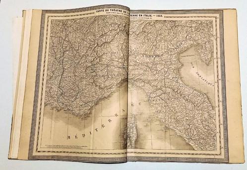 Atlas pour .. l'histoire militaire de la France - 19 Kaarten, Antiek en Kunst, Antiek | Boeken en Bijbels, Ophalen of Verzenden