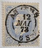 België 1869-1878 - OBP 31 - Koning Leopold II, Postzegels en Munten, Postzegels | Europa | België, Ophalen of Verzenden, Gestempeld