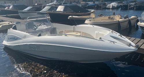 Quicksilver 505 2007 met mercury 100pk 4takt efi, Watersport en Boten, Vis- en Consoleboten, Gebruikt, 70 pk of meer, 3 tot 6 meter