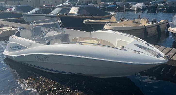 Quicksilver 505 comander 2007 met mercury 100pk 4takt efi, Watersport en Boten, Vis- en Consoleboten, Gebruikt, 70 pk of meer