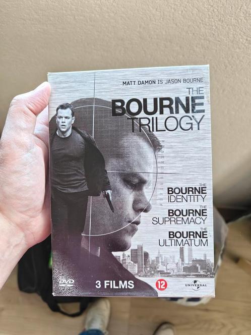 The Bourne Trilogy, Cd's en Dvd's, Dvd's | Thrillers en Misdaad, Zo goed als nieuw, Actiethriller, Boxset, Vanaf 12 jaar, Ophalen of Verzenden