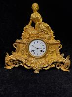 top in het goud bronzen pendule, Antiek en Kunst, Ophalen of Verzenden