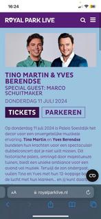 Royal park live Tino Martin & Yves Berendse