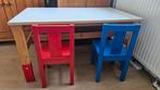 In hoogte verstelbare KINDERTAFEL, Ophalen, Zo goed als nieuw