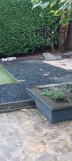 antraciet grind 1m3, Tuin en Terras, Grind, Keien en Split, Ophalen, Zo goed als nieuw, Grijs