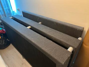 Tweepersoons boxspringframe zonder matras