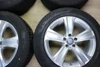 Mercedes GLC velgen 18 inch + winterbanden origineel 5x112, 18 inch, Gebruikt, Banden en Velgen, 235 mm