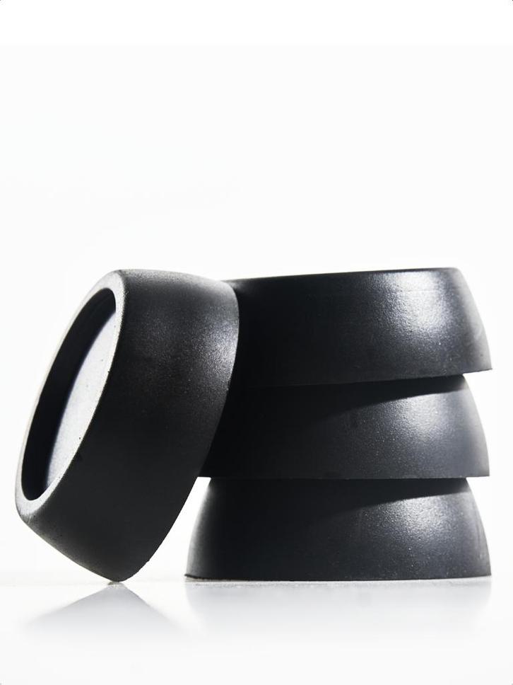 Trildempers Wasmachine - 4stuks - Zwart, Witgoed en Apparatuur, Wasmachines, Nieuw, Minder dan 4 kg, Verzenden