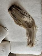 Haarstuk blond Hairelements - 70cm/28" 130% incl. extra mat, Ophalen of Verzenden, Zo goed als nieuw, Pruik of Haarverlenging