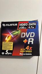 Fujifilm video sp120 min/data 4,7 gb, Ophalen of Verzenden, Nieuw, Dvd, Fuji