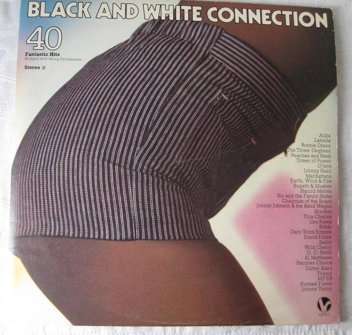 LP Black and White Connection Dubbel LP 1977, Cd's en Dvd's, Vinyl | Pop, Zo goed als nieuw, 1960 tot 1980, 12 inch, Ophalen of Verzenden