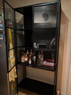 Vitrine kast, Huis en Inrichting, Ophalen, 50 tot 100 cm, Glas, 150 tot 200 cm