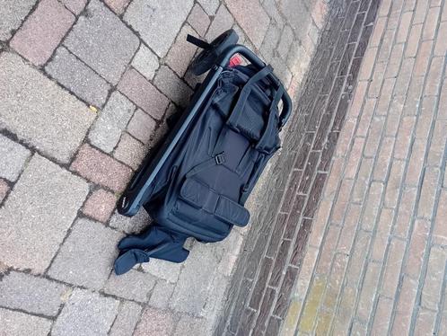 Thule Spring Zwart, Kinderen en Baby's, Buggy's, Gebruikt, Overige merken, Duomodel, Verstelbare rugleuning, Ophalen