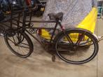 Oude roestige fiets, Ophalen