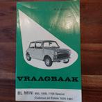 Vraagbaak BL Mini 850, 1000, 1100 Special, Ophalen of Verzenden