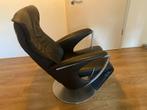nette leren relaxfauteuil, Ophalen, Minder dan 50 cm, Gebruikt, Minder dan 75 cm