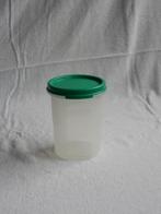 Tupperware ruimtespaarder rond met venster Inhoud 440 ml, Ophalen of Verzenden, Nieuw, Bus of Trommel