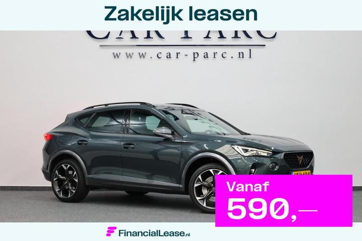 CUPRA Formentor 2.0 TSI 4DRIVE 310+PK LED/VIRTUAL/SFEER/BEAT, Auto's, Cupra, Bedrijf, Lease, Financial lease, Formentor, ABS, Achteruitrijcamera