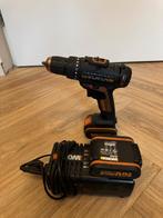 Te koop: Worx 156.1 accu boormachine - met 2 accu's, Ophalen, Gebruikt, 600 watt of meer, Boormachine