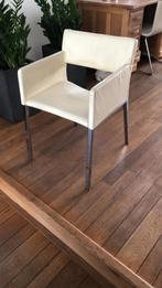 Design eetkamerstoel Lente Parade / Spectrum, Huis en Inrichting, Stoelen, Ophalen, Zo goed als nieuw, Wit, Vijf, Zes of meer stoelen