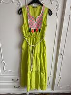 Nieuw lime ibiza maxi jurk merk Doralisa maat S 36, Nieuw, Ophalen of Verzenden, Maat 36 (S), Onder de knie