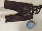 Te koop: tiroler broek en hoedje., Ophalen, Maat 46/48 (XL) of groter, Kleding, Overige thema's