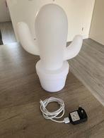 Lucide Cactus tafellamp wit, Huis en Inrichting, Lampen | Tafellampen, Ophalen, Zo goed als nieuw, Kunststof, Minder dan 50 cm