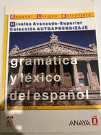 Gramática y Léxico del Español - Anaya ELE, Ophalen of Verzenden, Zo goed als nieuw, Non-fictie
