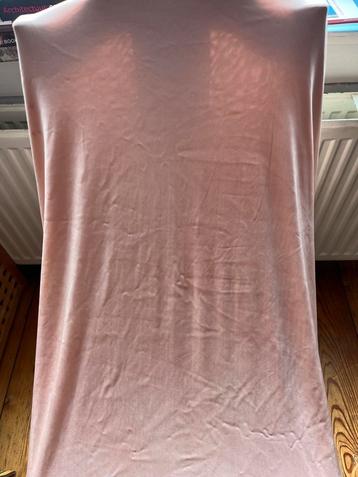 100% tencel tricot rose beschikbaar voor biedingen