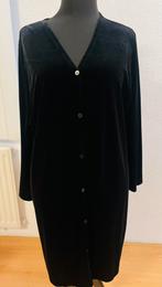 DKNY lang zwart velours vest  – maat XL, Zwart, Ophalen of Verzenden, Zo goed als nieuw, Maat 46/48 (XL) of groter