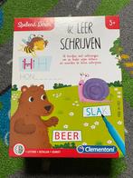 Complete set ‘ik leer schrijven’ - Clementoni, Ophalen of Verzenden, Zo goed als nieuw