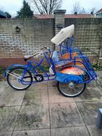 Riksja / Becak, Fietsen en Brommers, Fietsen | Bakfietsen, Huif, Zo goed als nieuw, 2 kinderen, Ophalen