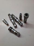 4x Hydroliek snelkoppelingen, Ophalen of Verzenden